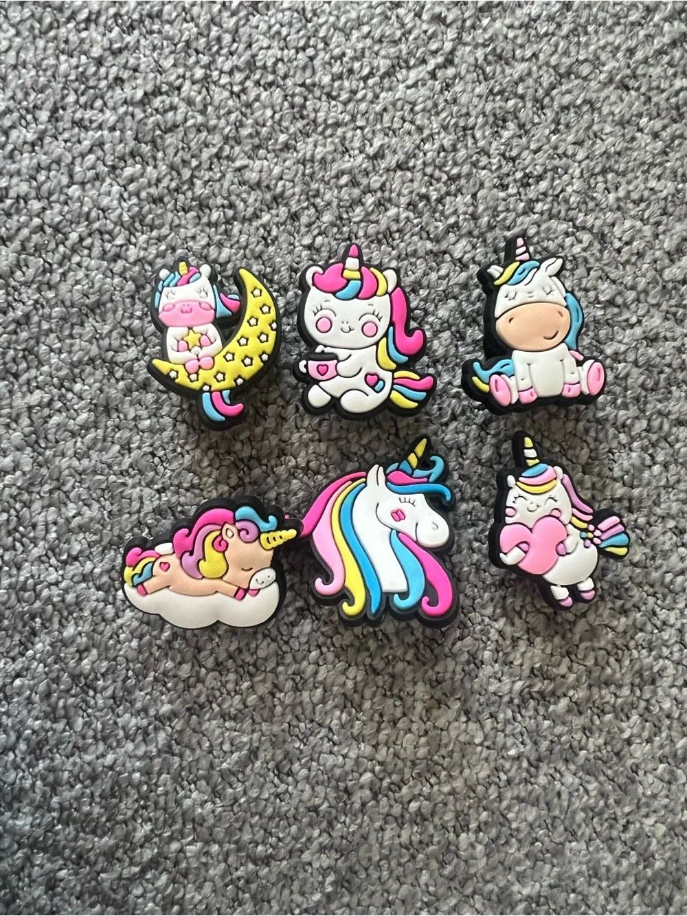 CROCS Kids Jibbitz Unicorn Charms